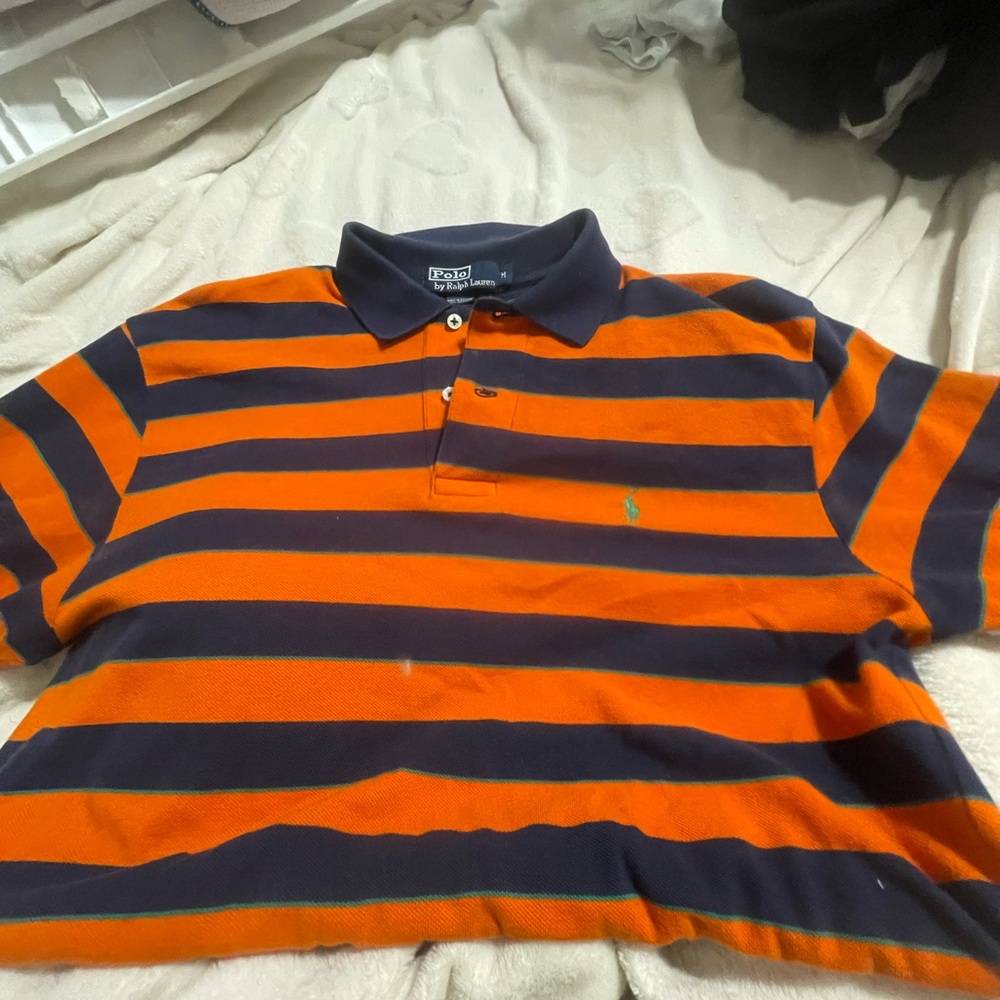 Ralph Lauren Polo in Orange and Navy